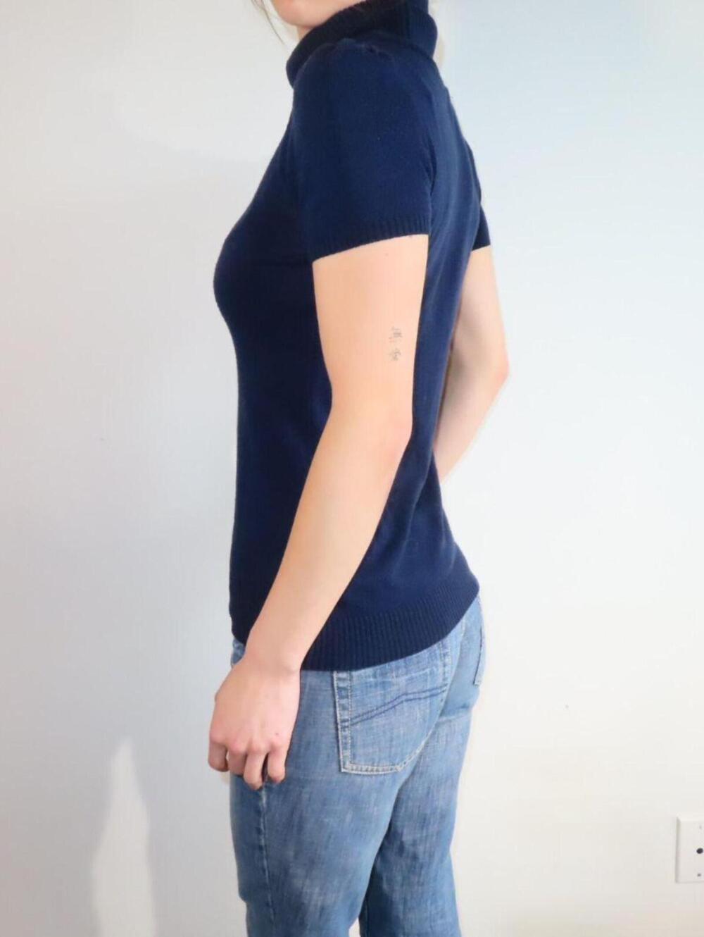 Women's Black Sweatshirt - Picture 3 of 5